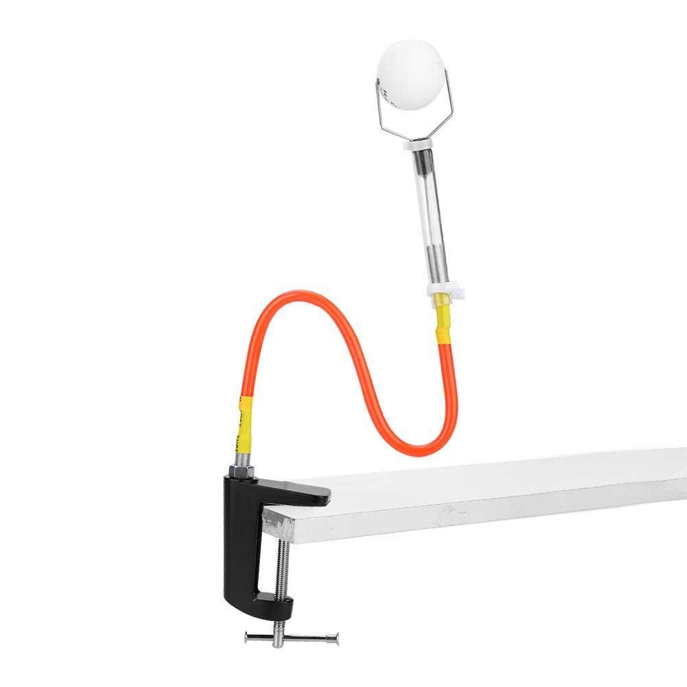 Vgeby Table Tennis Trainer, Professional Ping Pong Robot Machine Fixed Rapid Rebound Ping Pong Ball Clip For Training Table Tenn