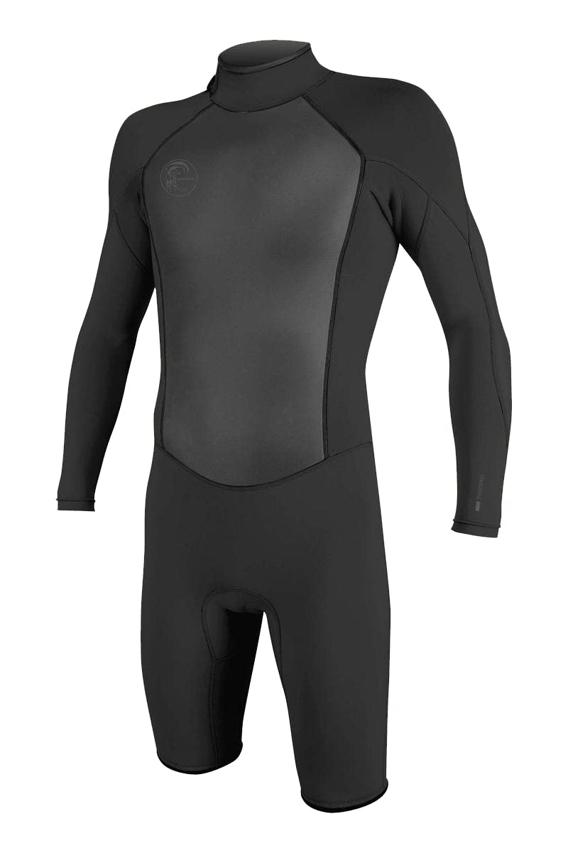 ONeill Mens ORiginal 2mm Back Zip Long Sleeve Spring Wetsuit, Black/Black, XL