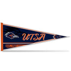 Rico Industries Ncaa Texas-San Antonio Roadrunners - Utsa Classic 12'' X 30'' Felt Wall D  Cor Pennant - Great For Home/Bed Room