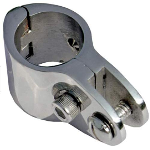 Marine Grade Stainless Steel Bimini Top Hinge - Rail Mount Hinged 1-1/4''