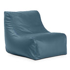 Jaxx Ponce Nautical Edition - Bean Bag Chair For Boat, Yacht & Watersports - Marine Vinyl, Bay Navy Blue