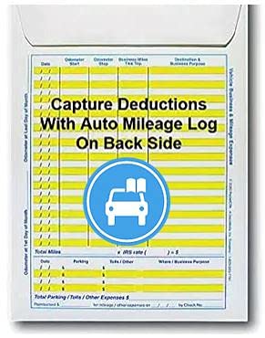 Receipts Organizer  Expense Envelopes Receipt Organizer Envelopes That Record Business Expenses, Store Receipts And Log Auto Mil