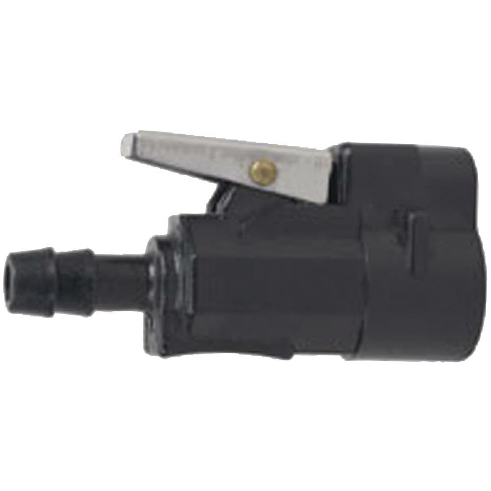 Moeller Marine Fuel Tank Barb Connector (Mercury, 3/8'', Female, Two Prong Clip Style,1998 And Newer Engines)