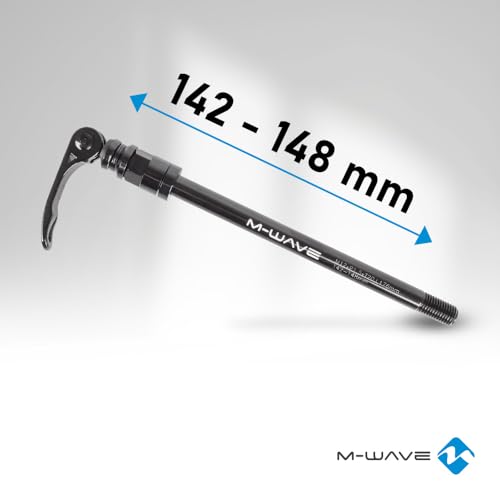 Stalwart Thru Axle With Lever, 15 Mm, Black