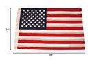 Taylor Made Sewn American Flag for Boats, 24 x 36, Marine-Grade Nylon, Fade Resistant, Brass Grommets, Embroidered Stars and Str