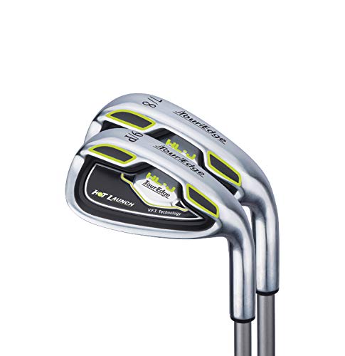 Tour Edge Hl-J Junior Complete Golf Set With Bag (Right Hand, Graphite, 1 Putter, 2 Irons, 1 Hybrid, 1 Wood, 7-10 Yrs) Green