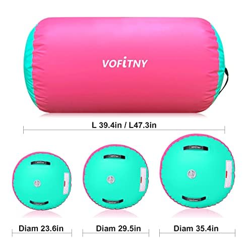 Vofitny Gymnastics Air Barrel Octagon Mat Tumbler Back Handspring Trainer For Home/Gym/Tumbling