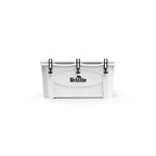 Grizzly 75 Cooler  75 Qt Ice Chest Durable Rotomolded Insulated  Made In Usa  Warranty For Life  For Beach Boat Camping Fishing
