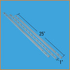 Dock Edge Stationary Dock Leg Brace Set, 3-Pack