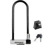 Kryptonite Kryptolok Ls Bike U-Lock, Heavy Duty Anti-Theft Bicycle Lock Sold Secure Gold, 127Mm Long Shackle With Mounting Brack