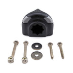 Railblaza Sideport Mounting Base, Vertical Use On Kayaks, Canoes, Power Boats, Sail Boats, And Atvs