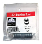 Nipple Ss 1/2'' X 2'' (Pack Of 1)