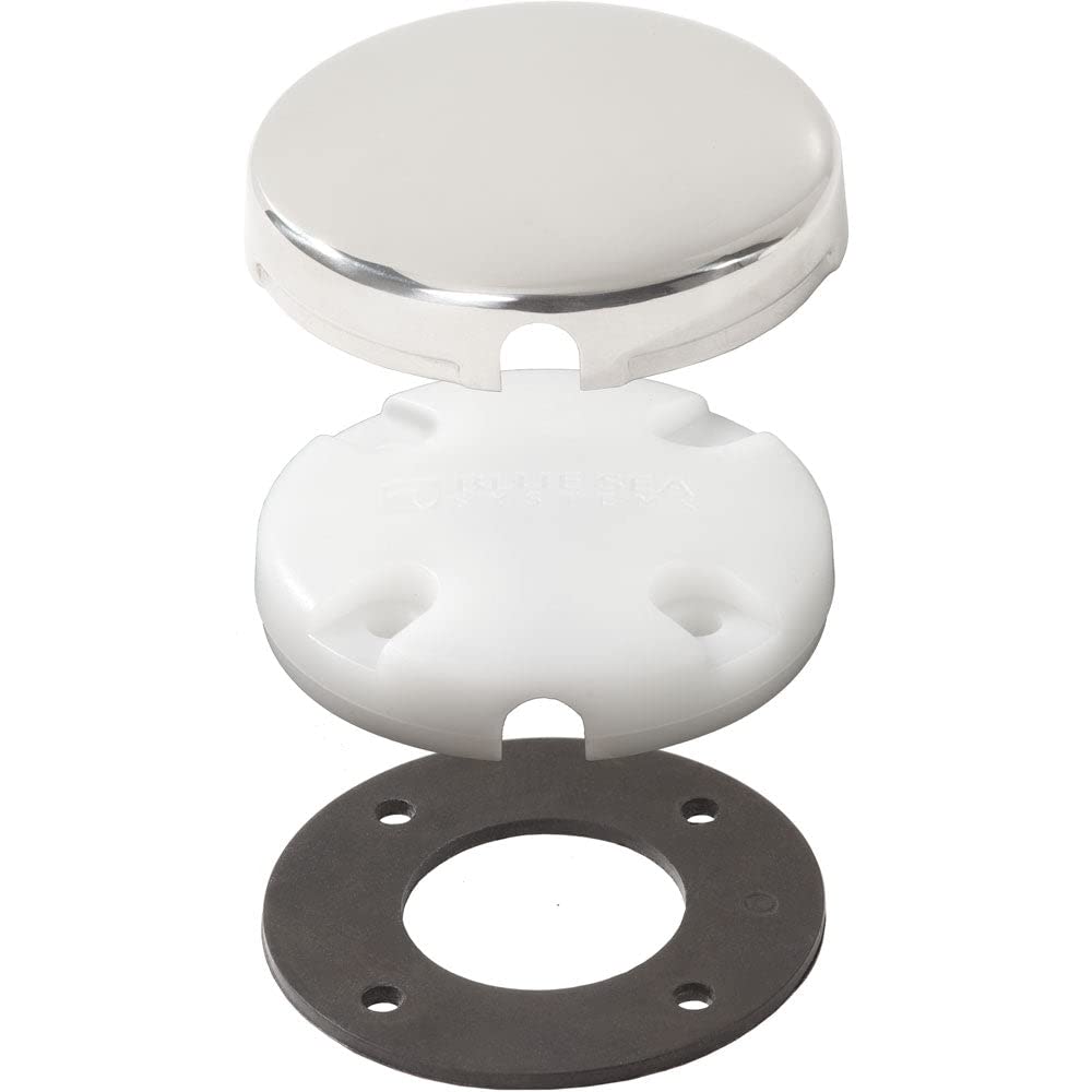 Blue Sea Systems 1007100 Side Entry Cableclam With Stainless Steel Dress Cap