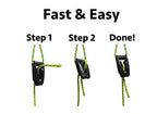 Liteoutdoors Ultralight Guyline Tensioners - Pack Of 10 - Guyline Adjuster For Tents & Tarps - Camping, Hiking, Backpacking