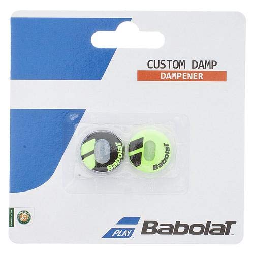 Babolat Custom Damp Vibration Dampener - Black/Yellow