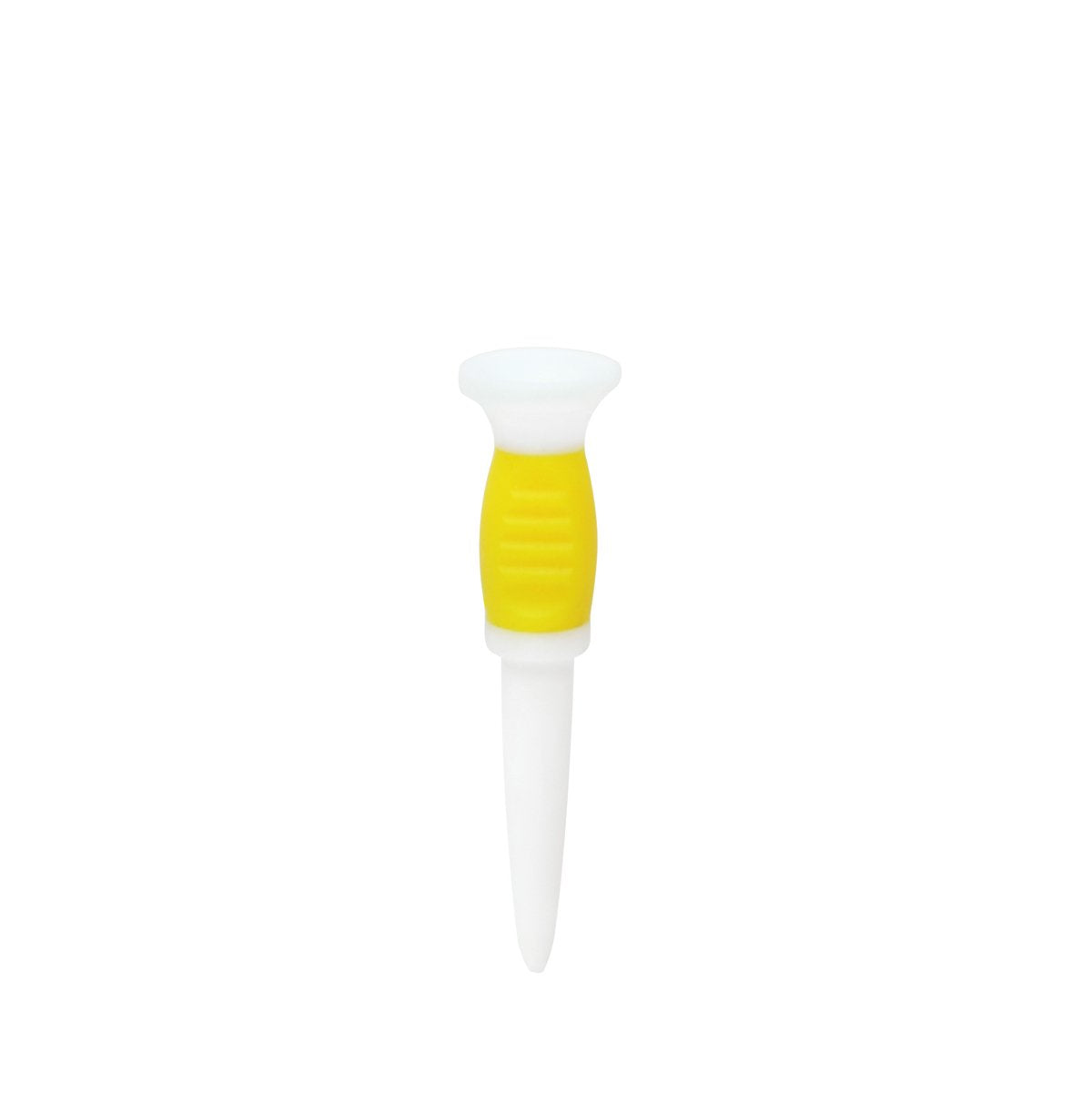 Flex Tee Flexible Florescent Red/Orange/Yellow Plastic Golf Tees, 8 Pack Assorted Sizes | Virtually Unbreakable Colorful Golf Te