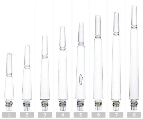 Cosmodarts Fit Shaft, Gear Shaft, Normal Lock, Clear 2