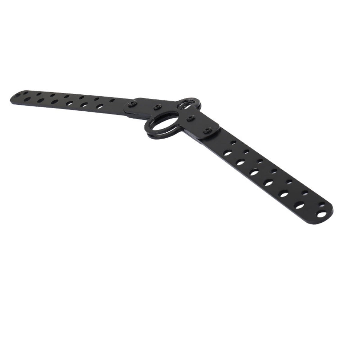 Enakshi Multiple Holes Adjustable PullDown Training Bar Black Strap Handles Strength Training Bar Hanging Loop Fitness Equipmen