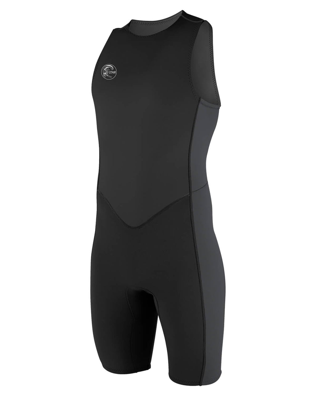 O'Neill Men'S O'Riginal 2Mm Back Zip Sleeveless Spring Wetsuit, Black, Large