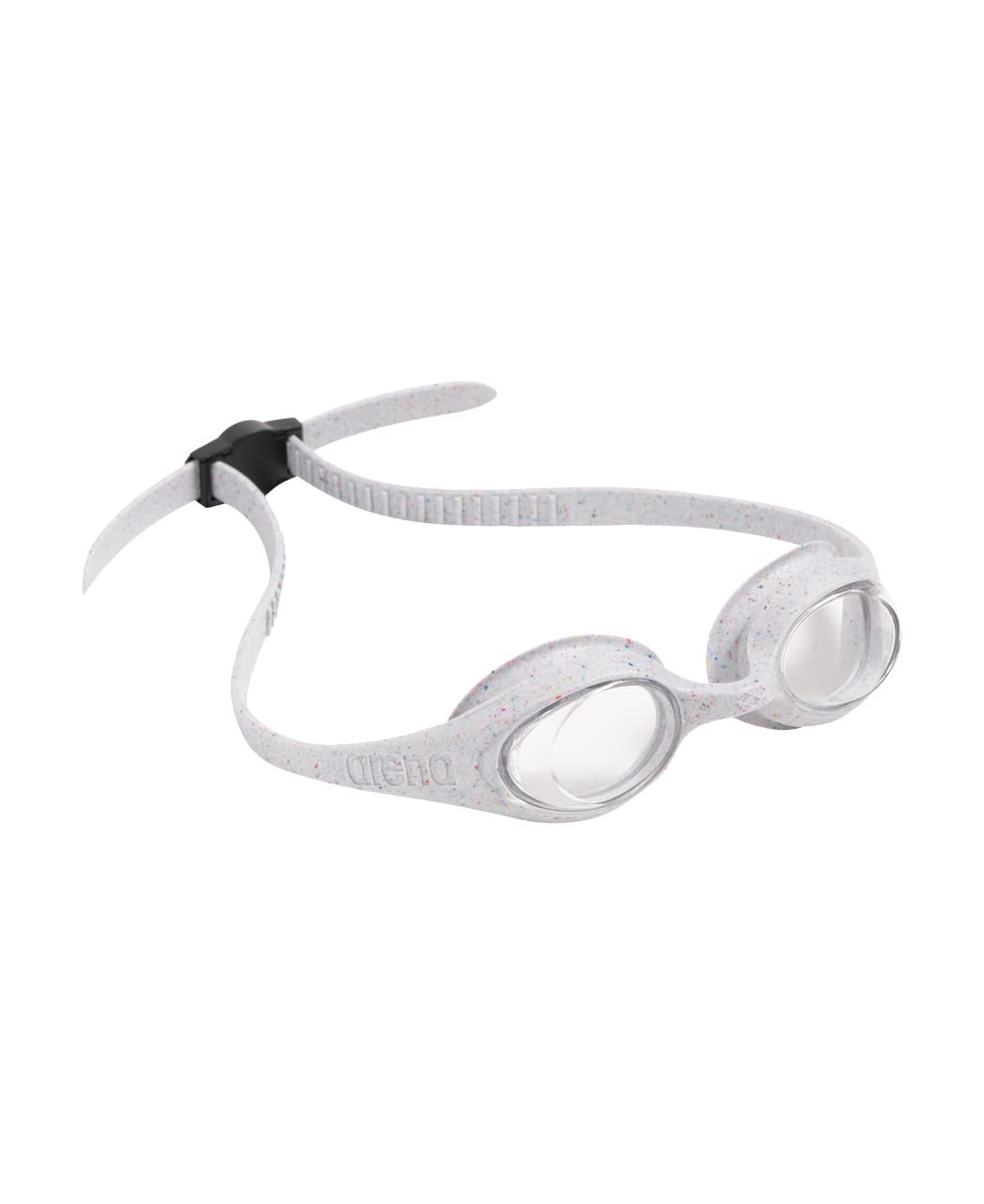 Arena Unisex Spider Kids Swim Goggles For Boys And Girls Non-Mirror Lens, Clear Gray