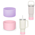 2 Pcs Silicone Boot Sleeve Compatible With Stanley Cup H2.0 Tumbler 20 30 40Oz & Hydro Flask 1824Oz2.853.0 Inch Protective An