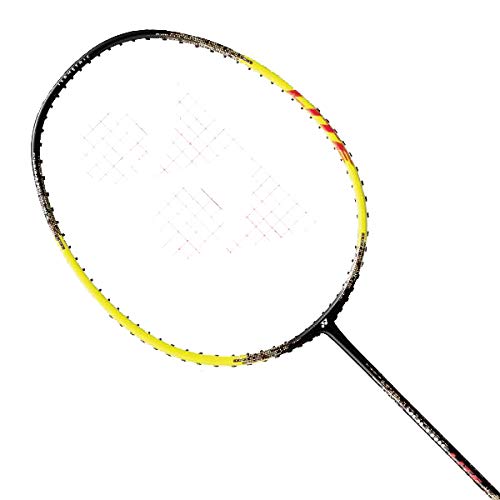 Yonex Voltric Lite Badminton Pre-Strung Racket (Black/Yellow)(4Ug5)