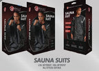 Bally Total Fitness Mens Sauna Suit, Black, Large-X-Large
