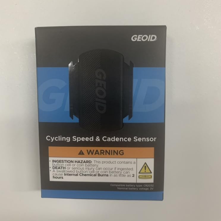 Geoid Cs600 Cadence/Speed Sensor For Cycling, Ant+/Bluetooth Wireless Bicycle Rpm Sensor Compatible With Bike Computers, Sport W