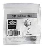 Pipe Cap 1/8'' Ss (Pack Of 1)