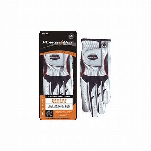 Powerbilt Junior Golf Glove Lh X Large Cabretta Leather