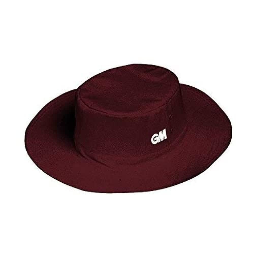 Gunn & Moore Cotton Gm UnisexS Panama Cricket Hat X (1600708_Maroon, Xl