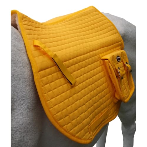 Challenger Horse Quilted English Contoured All-Purpose Saddle Pad 72129
