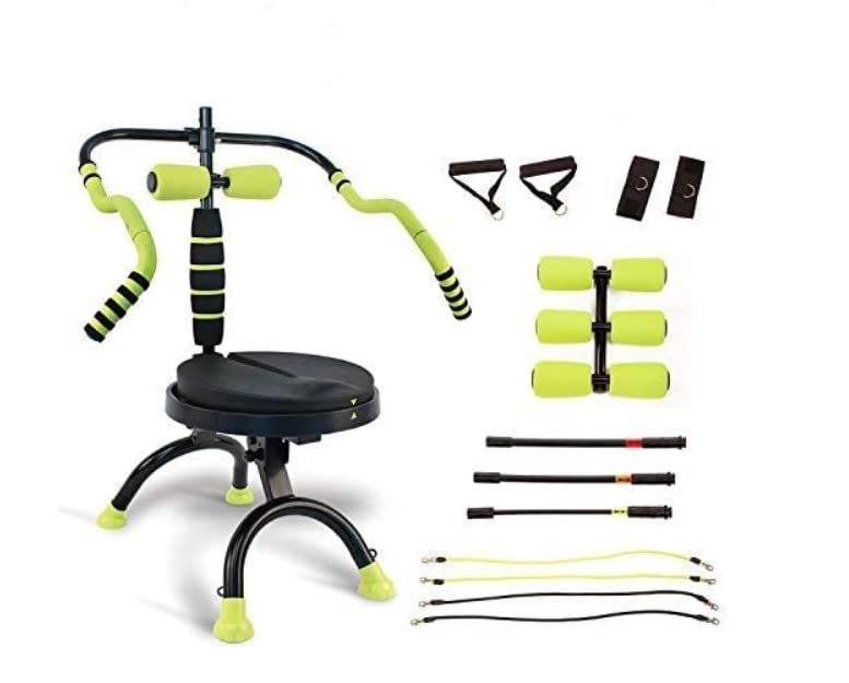 Ab Doer 360 Pro Kit Home Gym - Abs, Muscle And Aerobic Workout To Burn Calories And Work Muscles Simultaneously, Compact Foldabl
