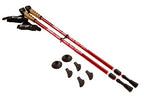 Keenfit Red 2-Piece Fitness Exercise Assisting Walking Poles