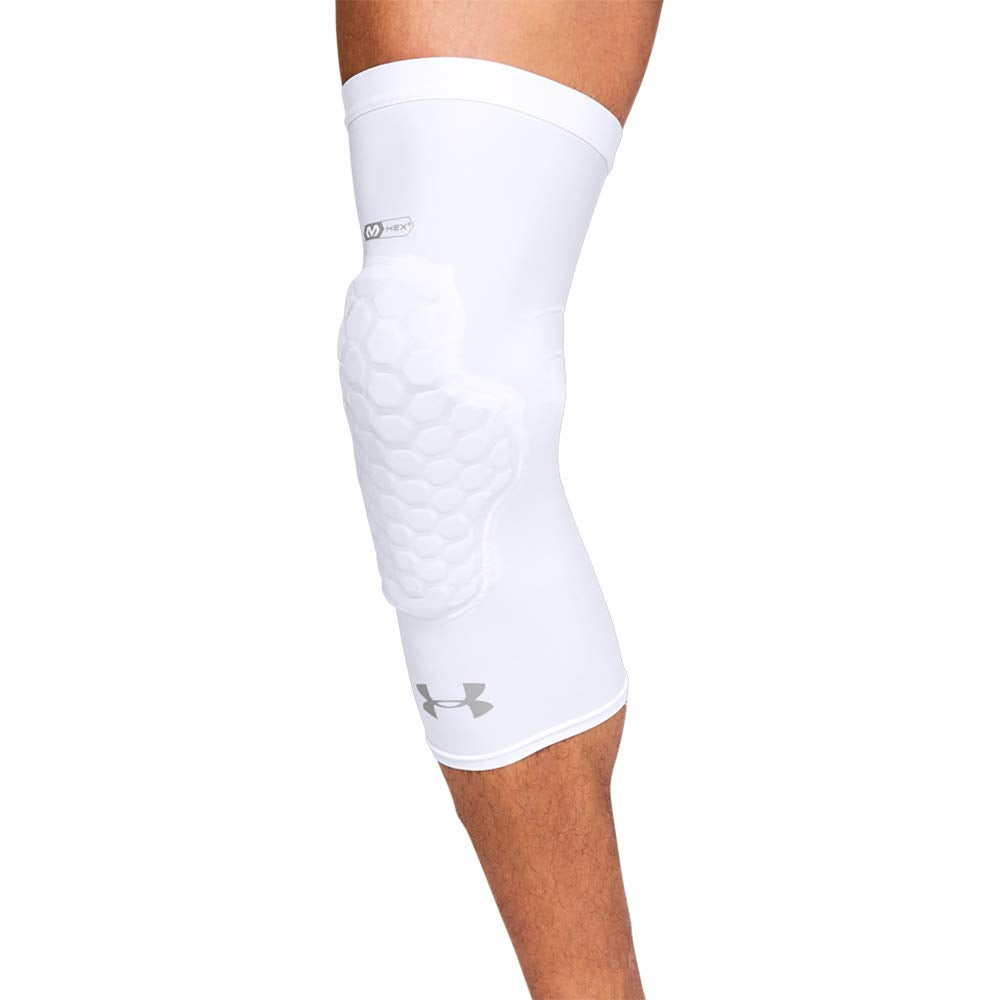 Under Armour Gameday Armour Pro Padded Leg Slvs-Wht,Lg,White