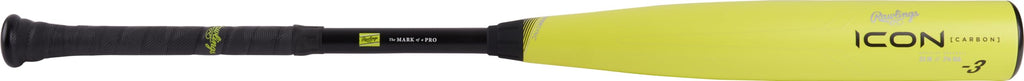 Rawlings | ICON GLOWSTICK Baseball Bat | BBCOR | -3 | 33