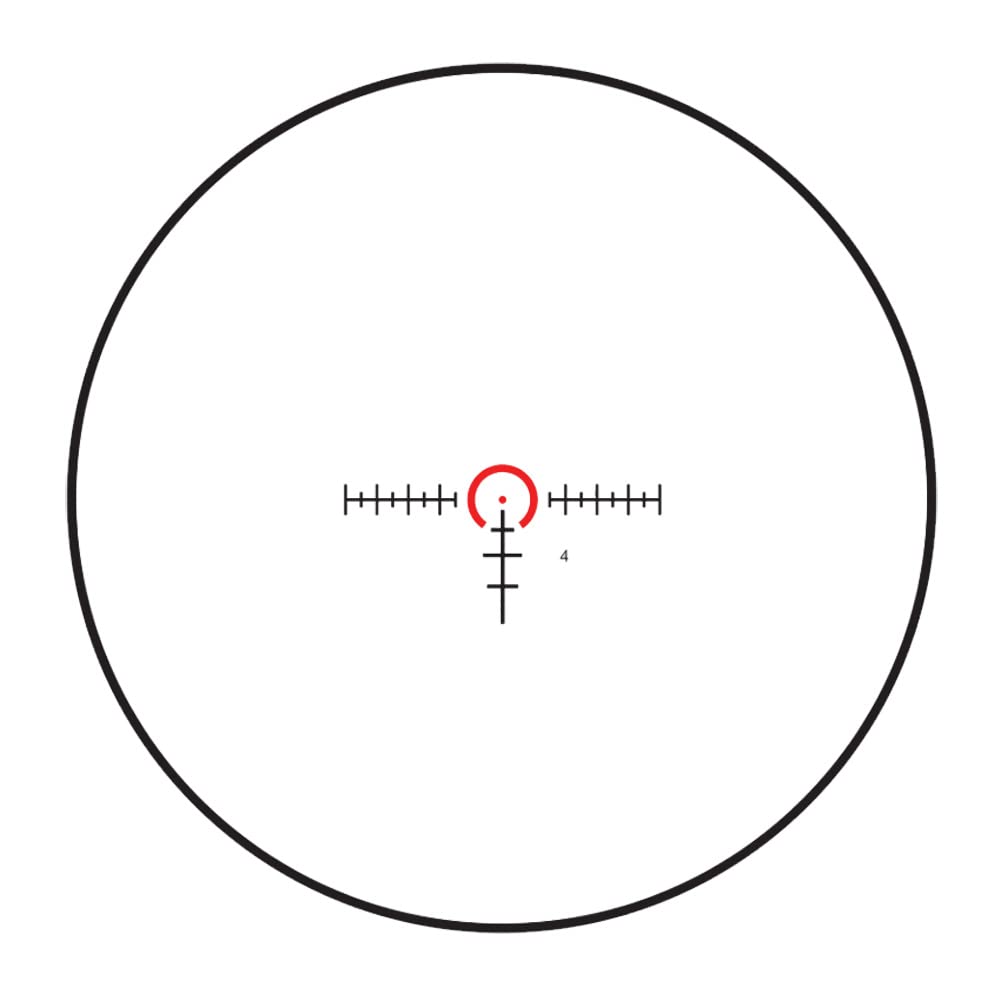 BURRIS 1-6x24mm RT6 Scope, Illum. Ballistic, Matte (200472)