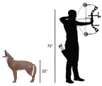 Delta Howling Coyote 3D Target