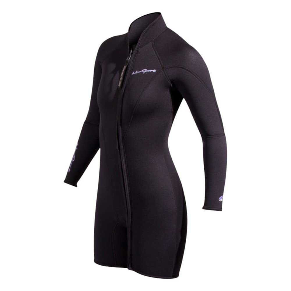 Neosport 3Mm Womens 2-Piece Step-In Suit - Black - 12