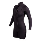 Neosport 3Mm Womens 2-Piece Step-In Suit - Black - 12