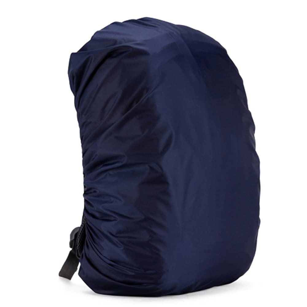 Silfrae Waterproof Rucksack Cover Backpack Rain Cover 30L-100L for Travel Climbing Hiking (Navy, 60L-70L)