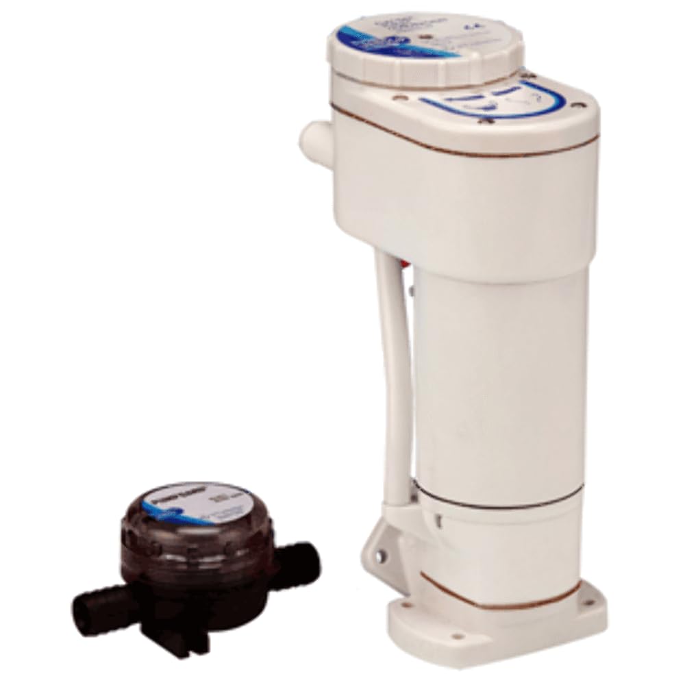Jabsco 29200-0120 Manual To Electric Marine Toilet Converstion Kit For Jabsco Toilets 29090 And 29120, White