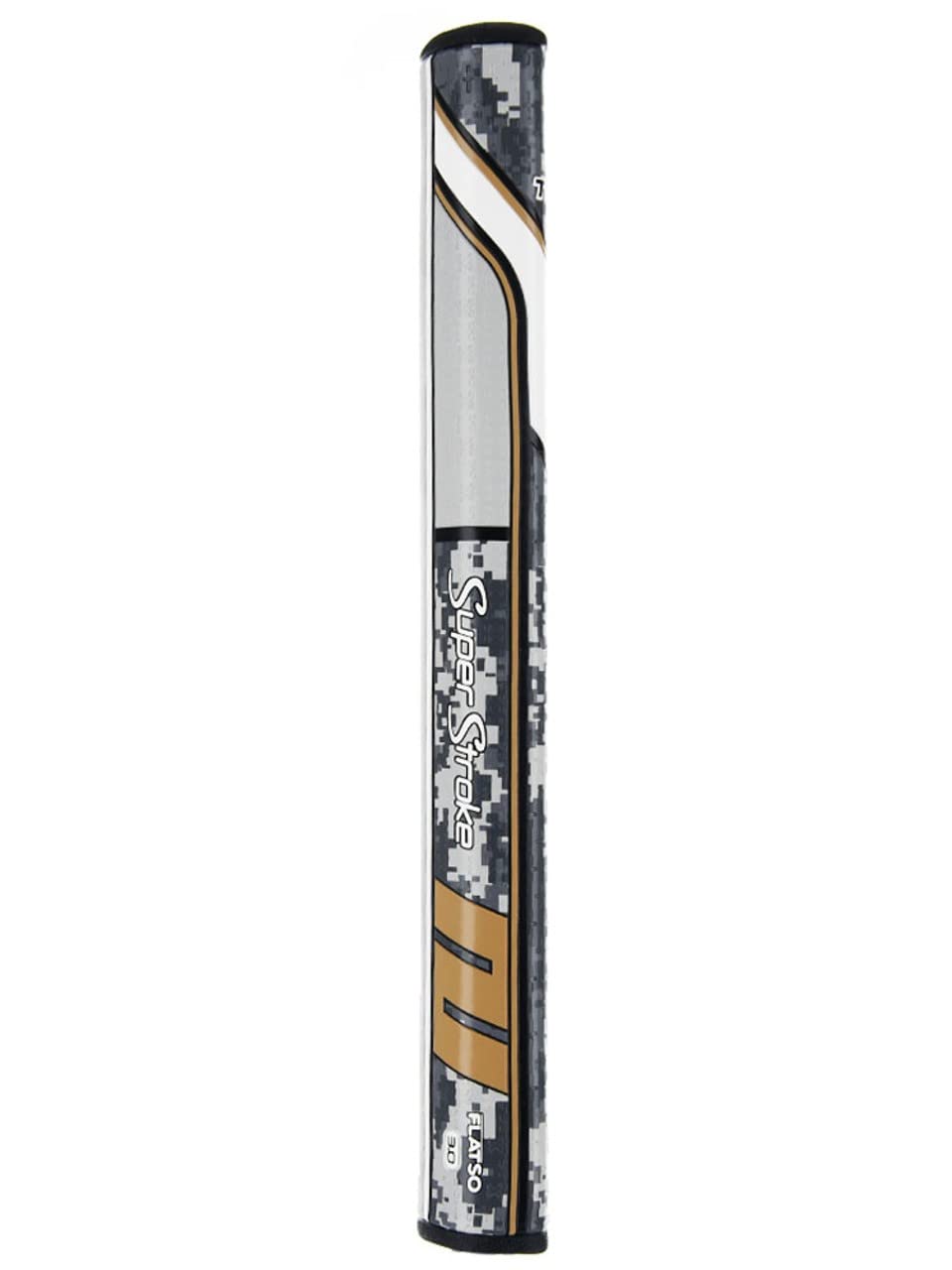 Superstroke Traxion Flatso Golf Putter Grip, Digi Camo/Tan (Flatso 1.0) | Advanced Surface Texture That Improves Feedback And Ta