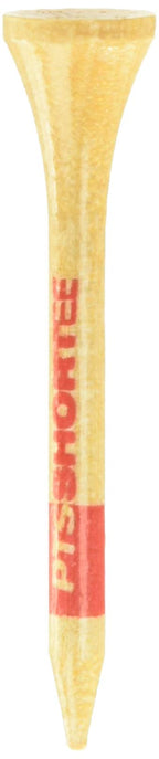 Pride Professional Tee System Shortee Tee, 2-1/8 Inch -120 Count (Red On Natural)