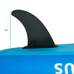 Isup Fins 9'', Paddle Board Center Fin, Slide-In Fin Replacement For Inflatable Paddle Board, Quick Release Sup Fin Universal Ty