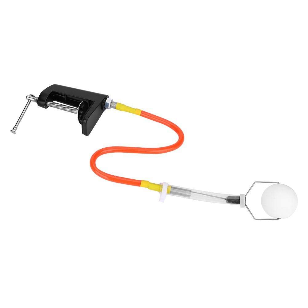 Vgeby Table Tennis Trainer, Professional Ping Pong Robot Machine Fixed Rapid Rebound Ping Pong Ball Clip For Training Table Tenn