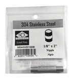 Nipple Ss 1/8''X2'' (Pack Of 1)