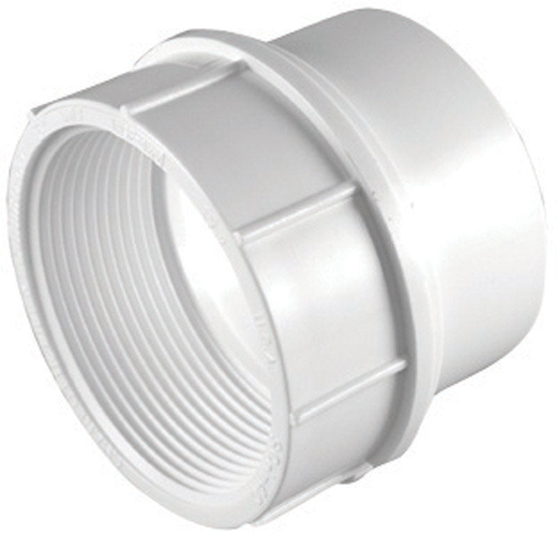 Adapter Pvc Dwv 3'' Fpt (Pack Of 1)