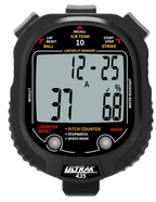 ULTRAK 435 Pitch Counter With Strike Percentage & Pitch Speed Monitor - 10 Memory Stopwatch