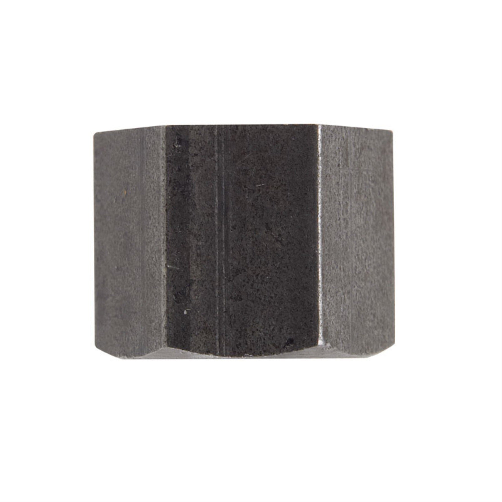 Cap Hex 1/4'''' Black (Pack Of 5)